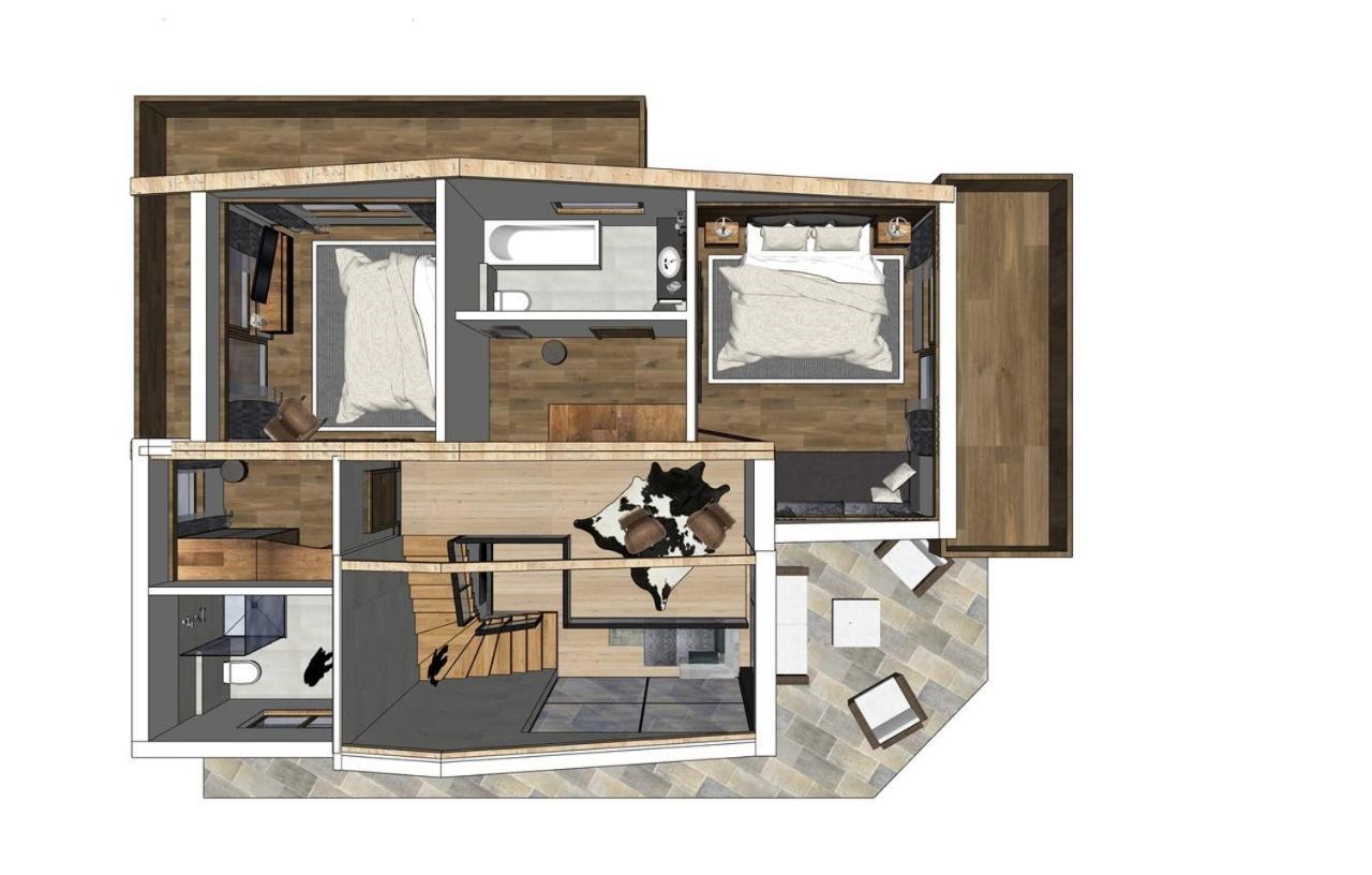 Chalet'S Alpenjuwel Тукс Экстерьер фото